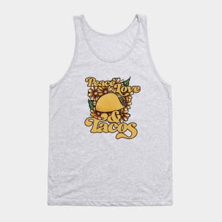 Peace Love and Tacos Tank Top